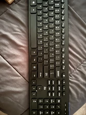 Wireless Keyboard and Mouse Combo,Rii RK211 2.4G Full-Sized Ergonomic Keyboard M