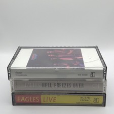 Eagles Lot Of 3 Cassettes Hell freezes over,Desperado, 86' Eagles live