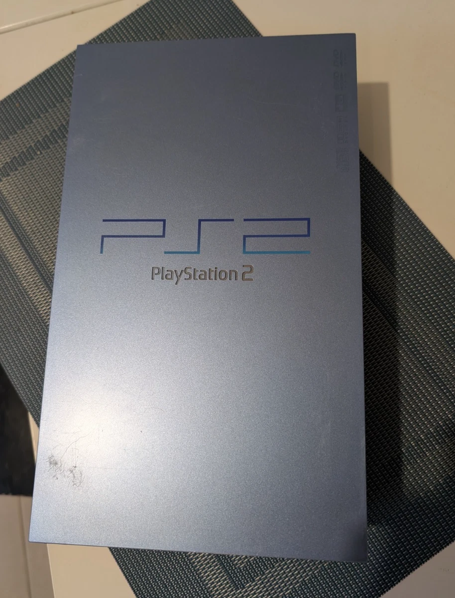 CONSOLE PS2 AQUA BLUE limited edition playstation SCPH-39000 boxed + GAMES EUR 335,00 - FR
