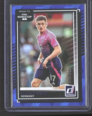 Florian Wirtz 2025-26 Donruss Road to FIFA World Cup #43 Blue Cubic