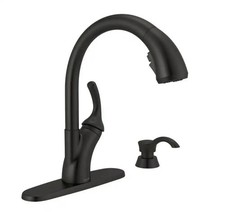 Delta 19790Z-BLSD-DST Shiloh Single-Handle Kitchen Faucet - Black