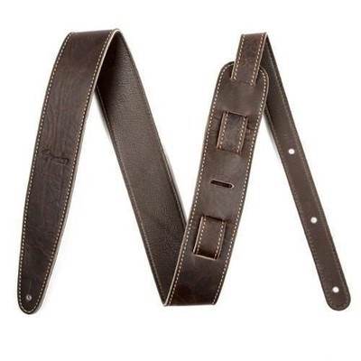 Genuine Fender 2'' Artisan Crafted Leather  Guitar Strap Brown #0990621050