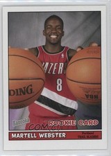 2005-06 Topps Bazooka Martell Webster #203 13ey
