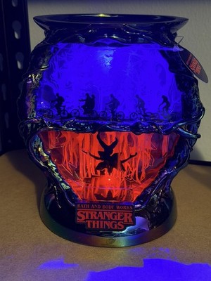 Bath & Body Works Stranger Things The Upside Down Light Up 3-Wick Candle Holder