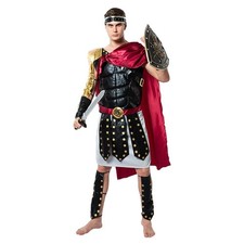 ReneeCho Men Roman Gladiator Solider Costume Halloween Adults Soldier Warrior...