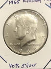 1965 Kennedy Half Dollar Nice 40% Silver
