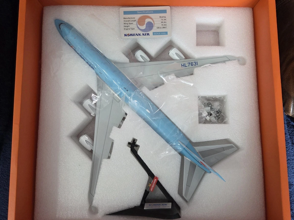 4/8着…Boeing747/韓国 BIG Model 1/150 korean-air-boeing-747-8-last-