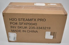 New / Sealed H20 Steam FX Pro ~ Handheld Multifuntional Steam Cleaner