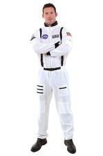 Brand New Aerospace Astronaut Space Suit Adult Men Plus Size Costume