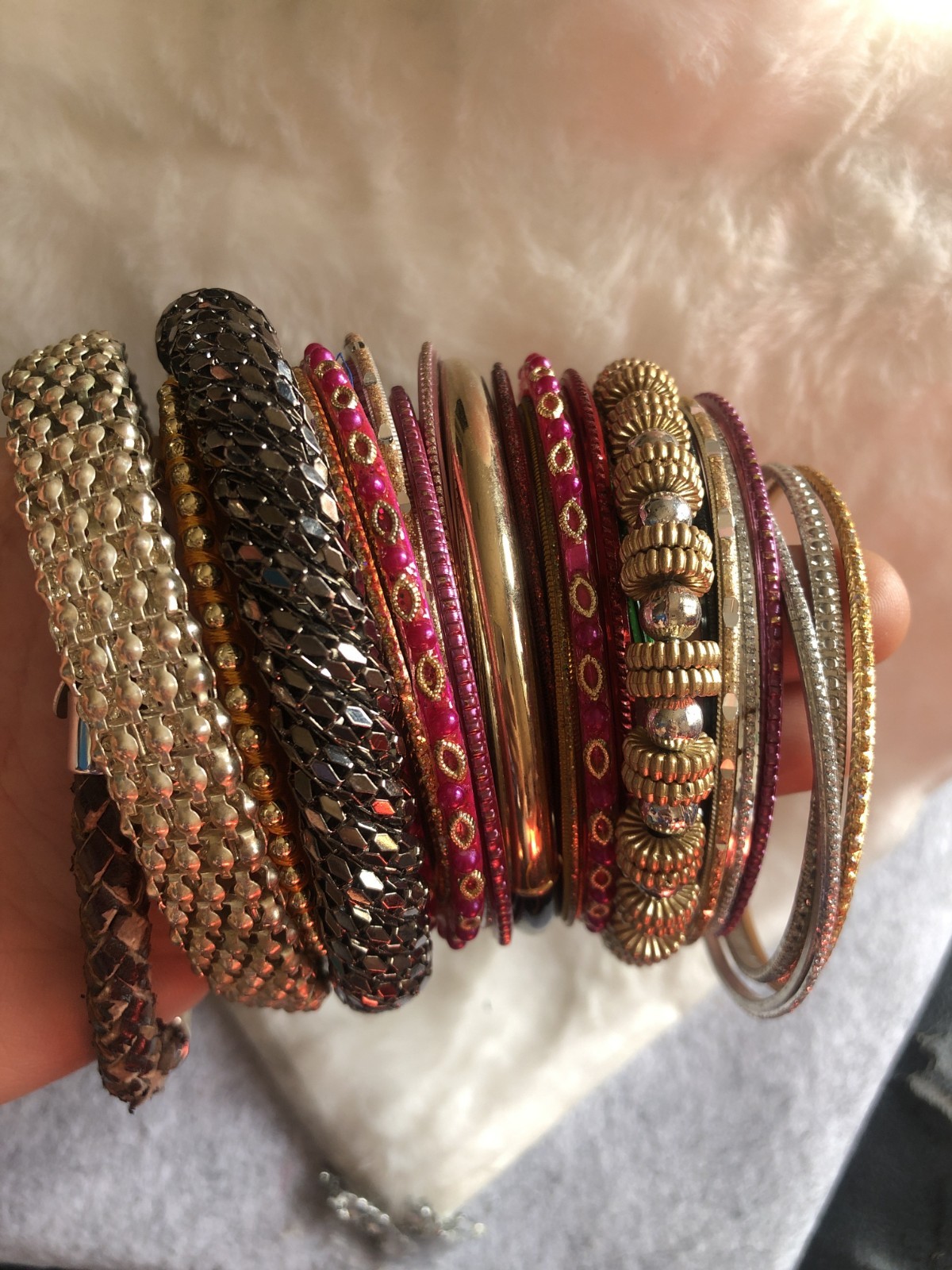 Bundle Assorted Bangles Bracelet - image 2