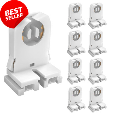 Non-Shunted LED Tombstones (8 Pack) | T8 Lamp Holder, G13 Socket for T10/T12