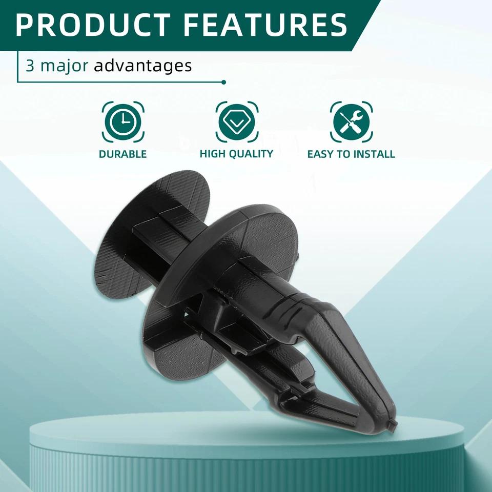 100 un. 11589292 para GMC GM guardabarros forro clip tipo empuje sujetador llamaradas retenedor Foto 4 de 4