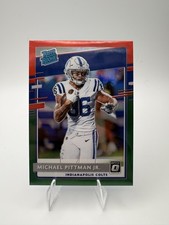 2020 Donruss Michael Pittman Jr. Optic Preview Red and Green RC #P-322 Colts
