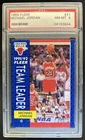 1991-92 Fleer Michael Jordan #375 Bulls PSA 8