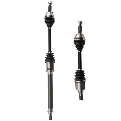 Pair Front CV Axles For Ford Fiesta S SE SEL SES 2011-2015 L4 1.6L