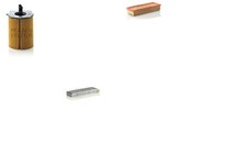 Inspektionspaket Filtersatz L MANN-FILTER Aktivkohlefilter Filtereinsatz für 1