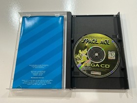 Space Ace (Sega CD, 1994) Complete CIB in Box w Manual + Reg Card + Foam N MINT