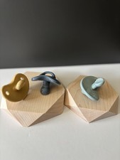 Nuk Comfy Orthodontic Silicone Pacifiers Binky Soother 0-6 Months PACK of 3 