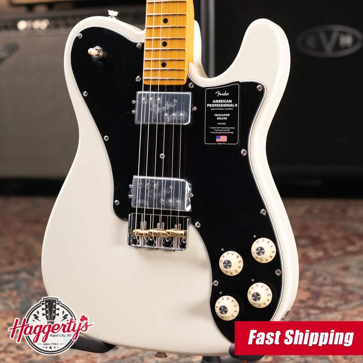 Fender American Professional II Telecaster Deluxe Electric Guitar