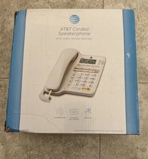 AT T CL2909 Corded Phone with Speakerphone and Caller ID/Call Waiting Box Damage