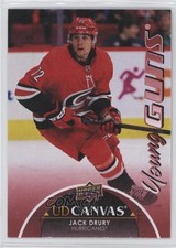 2021-22 Upper Deck Extended Series UD Canvas Young Guns Jack Drury #C366 1pr2