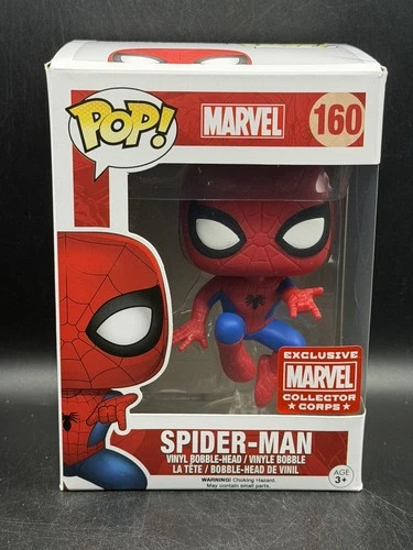 Funko Pop Spider-Man Marvel Collector Corps EXCLUSIVE #160 W/Protector