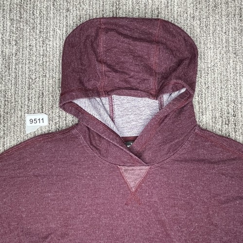 The North Face Size M Women Hoodie Pullover Long Sleeve Burgundy - Picture 12 of 12