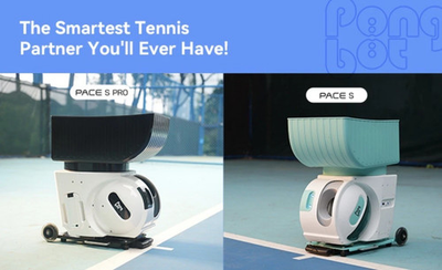 #ad Pongbot Pace S Pro Tennis Practice Robot AI Powered Ball Launcher Issue $899.99