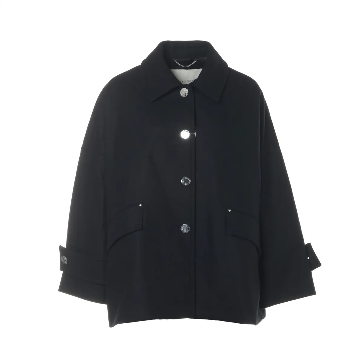 MACKINTOSH 25AW wool x cupra Short coat 4 Ladies' Black L252MO1182FEX2K