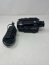 Sony CCD-TR87 Video 8mm Analog Cam W/Power Cord. 64X Dig. Zoom Tested Works 