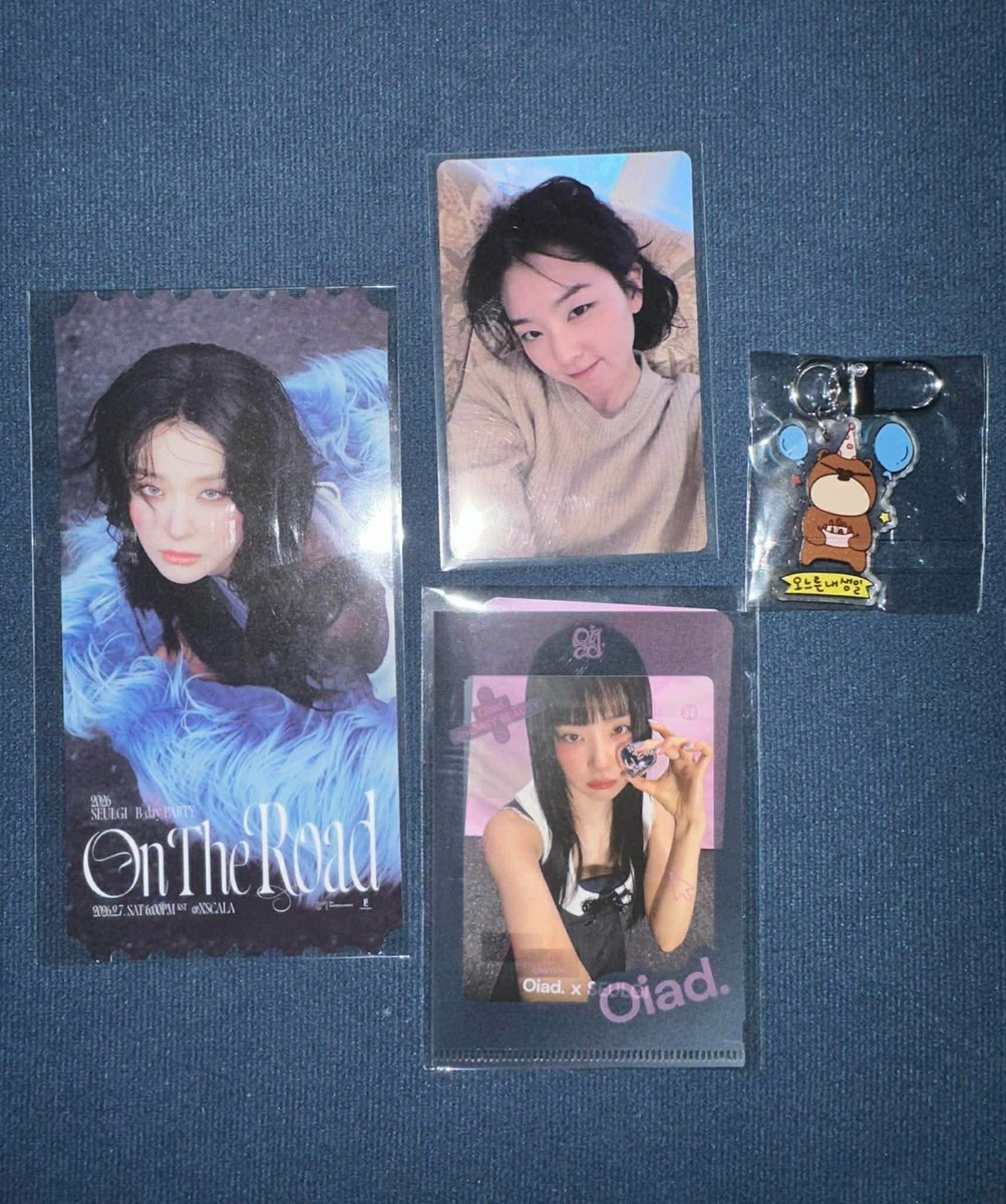 RED VELVET SEULGI 2026 BIRTHDAY PARTY ON THE ROAD PHOTOCARD