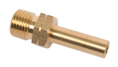 Übergangsstück 8 mm Rohrstutzen / G 1/4" links Fitting Messing Stutzen Übergang