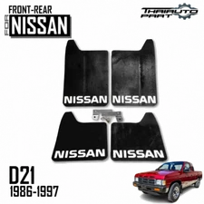 Fit Nissan Para Navara Frontier Pickup D21 1986-1997 Front Rear Mud Flap Spla