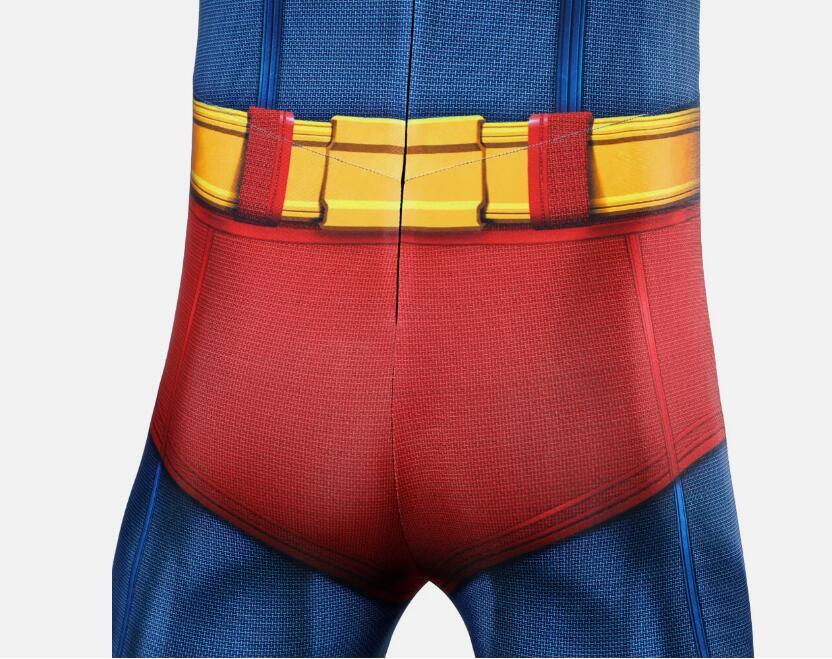 Superman: Legacy Jumpsuit Suit Superman Cosplay Costume Superhero Bodysuit Cloak