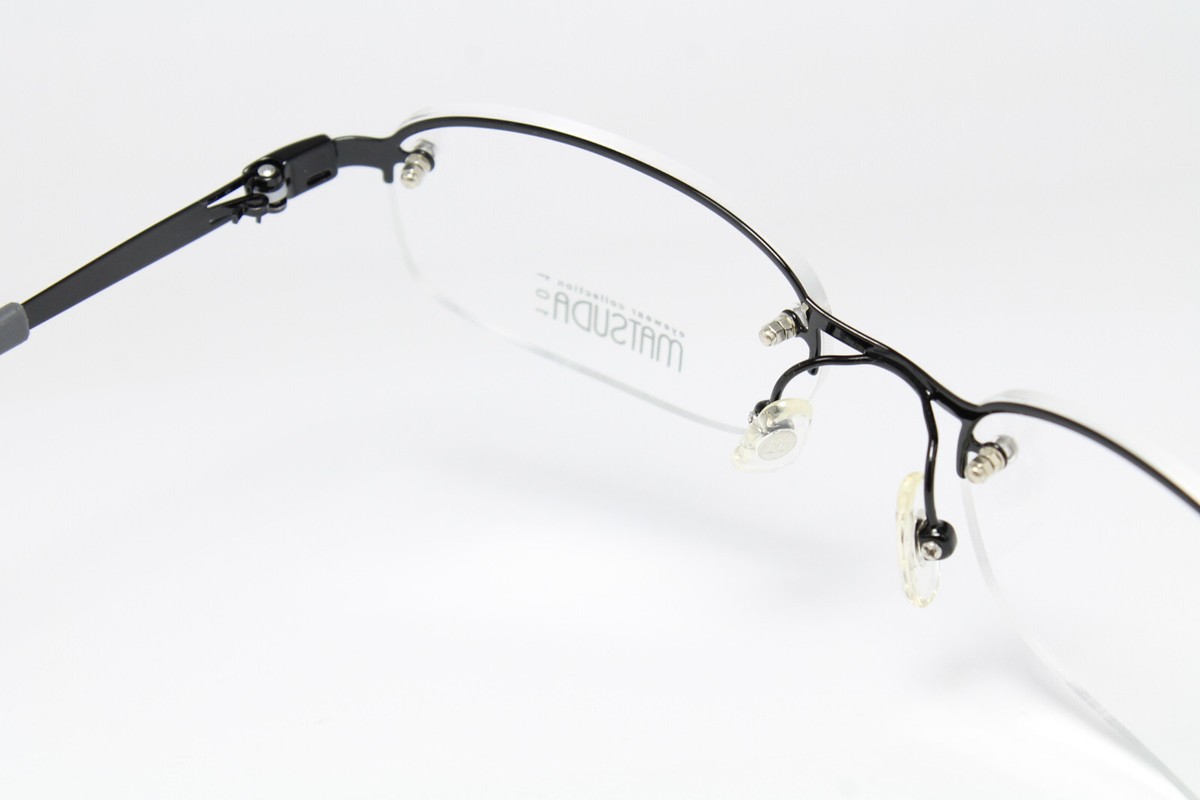 MATSUDA 14628 BK 53-18 Original Vintage Eyeglasses Frame Black