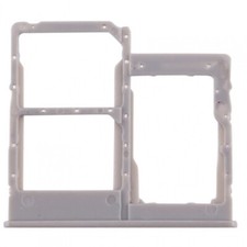 Sim Tray For Samsung Galaxy A40 Micro Sd Card Adapter Replacement White