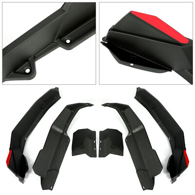 Rear+Front Fender Flares For 2013-2016 CAN AM Maverick Max 1000