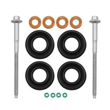 Kit de sello de inyector diésel y pernos de abrazadera de inyector aptos para Ford Transit Mk7 2.2 TDCi