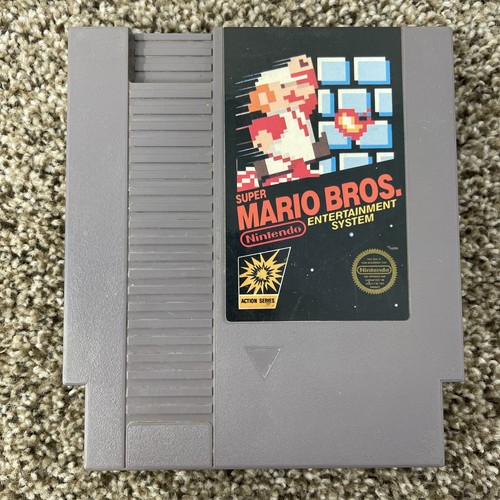 Super Mario Bros 5 Screw Nintendo NES Cartridge Authentic