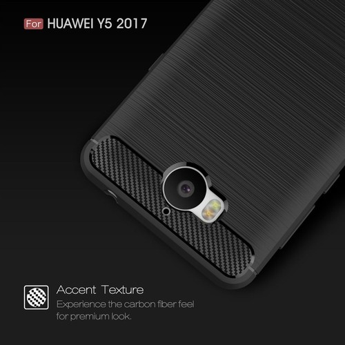 Huawei Y5 2017 Carbon Outdoor Case Pancerne etui Cover Hybrydowe etui na telefon komórkowy Bumper - Zdjęcie 19 z 22