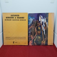 AD D 1st Edition Dungeon Masters Screen TSR 9024 1979 Original Printing
