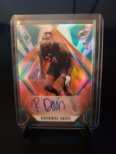 Raekwon Davis 2020 Phoenix Orange Prizm Rookie Auto /50. Dolphins RC