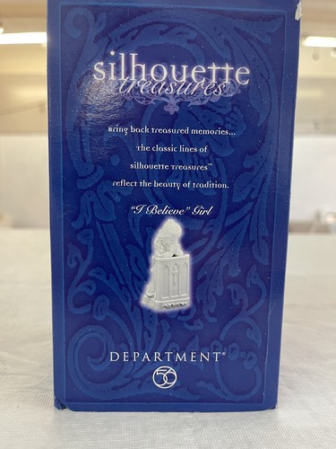 Dept. 56 "I Believe" Girl Inspirational Religious Treasures Praying Figurine - Picture 5 of 5