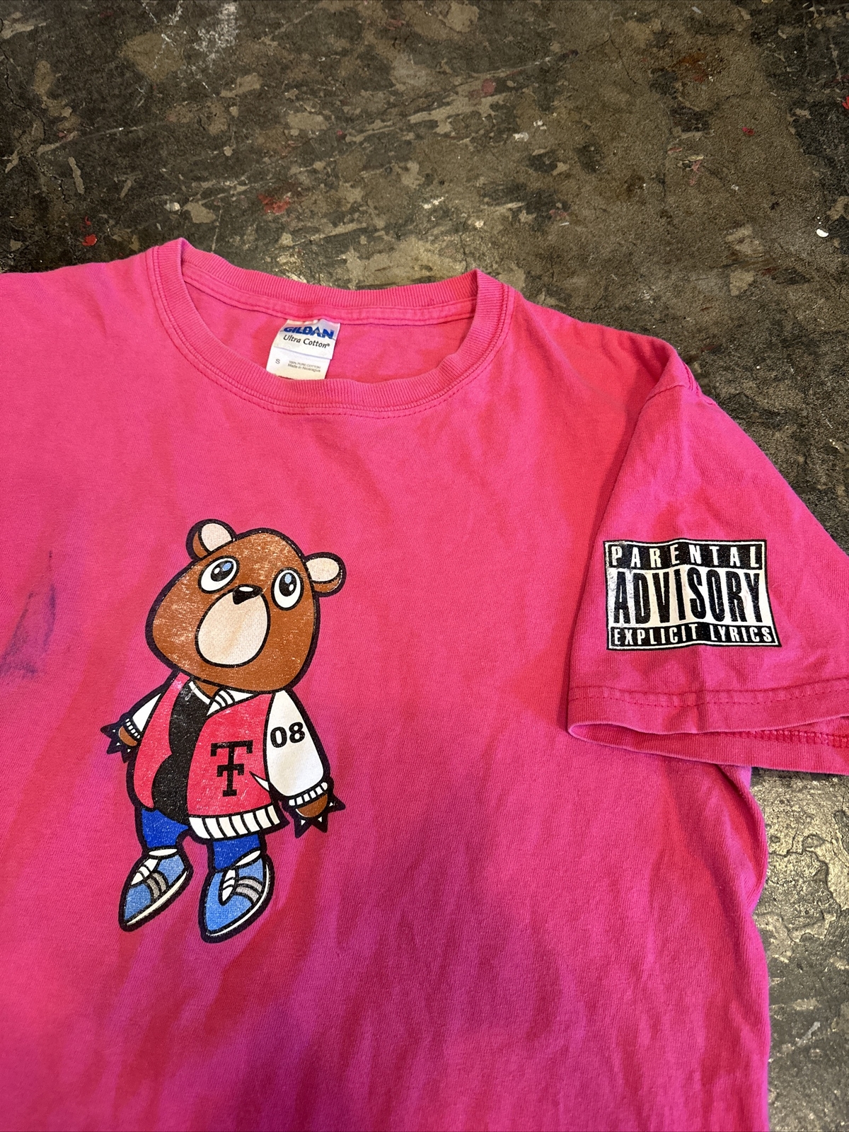 Rare Yeezy Ye Kanye West Graduation Tour 2007 T-Shirt Takashi Murakami S image 2