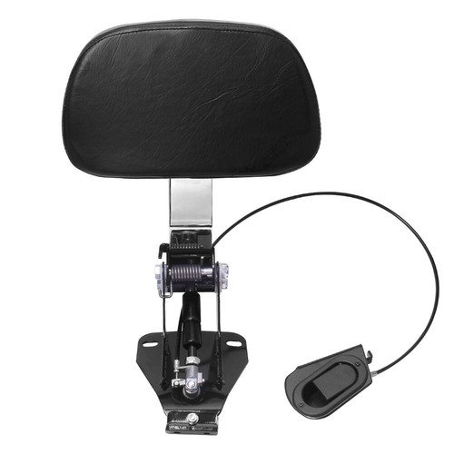 Adjustable Driver Backrest Mounting Kit For Harley Touring Electra Glide 09-UP - Picture 5 of 12