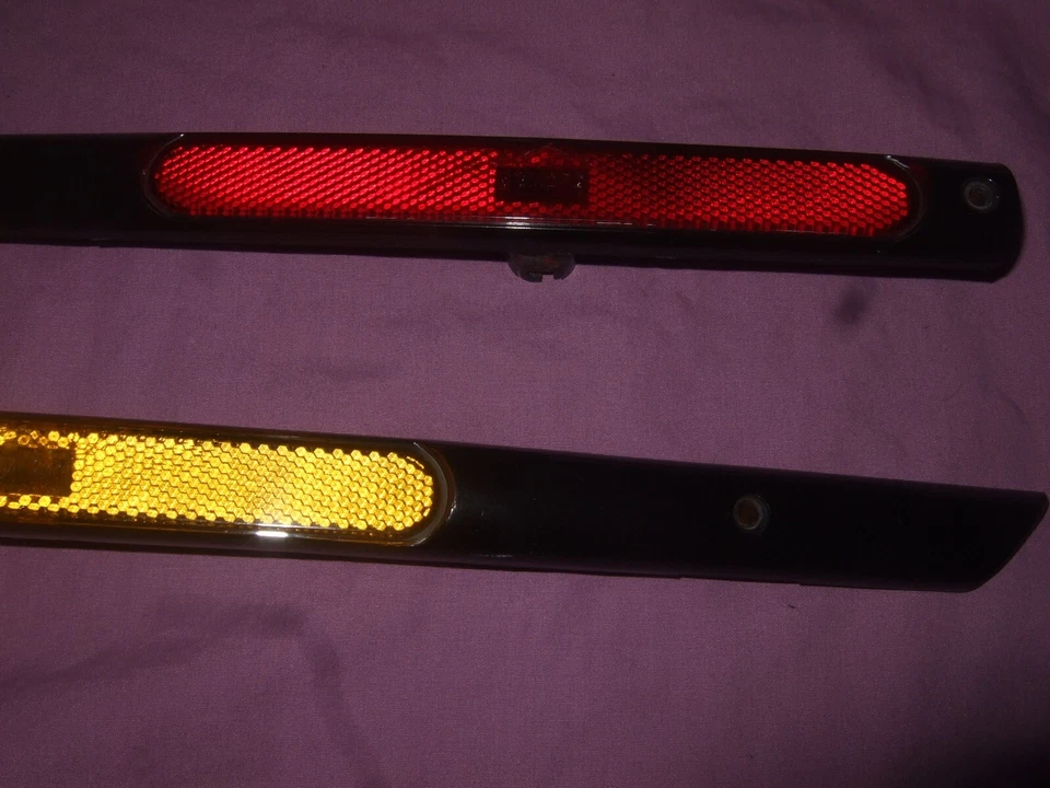 Pontiac Fiero GT Front and Rear LH Marker Bezel Trim OEM Used As Pictured #1552 - Image 3 of 4