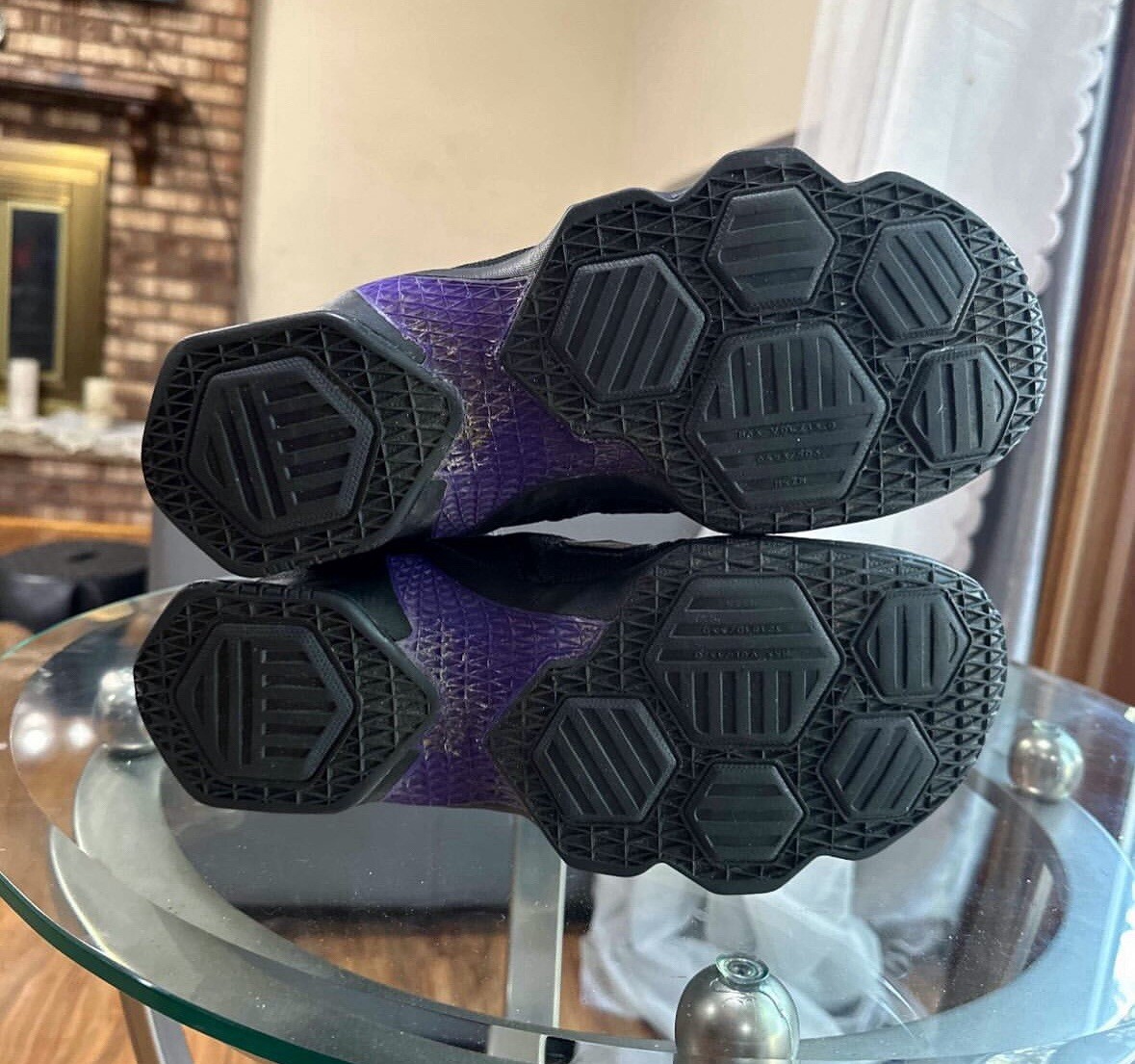 lebron 13 purple and black