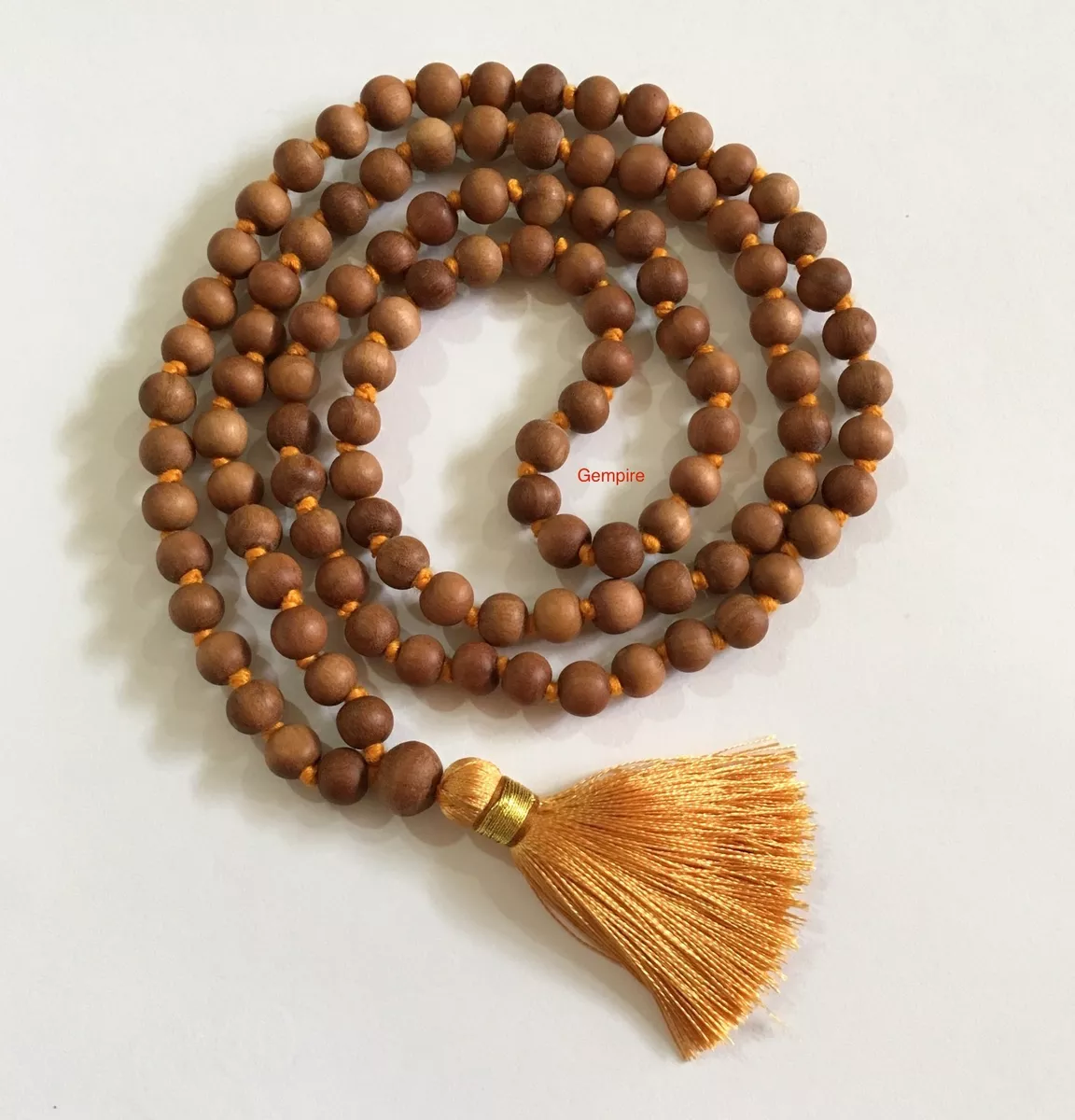 Sandalwood Meditation Mala