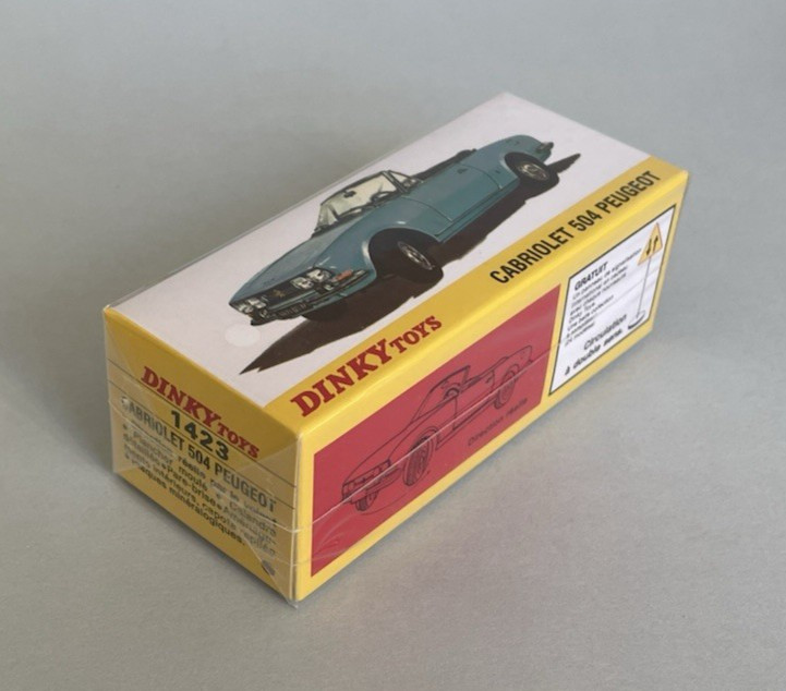 Dinky 1423, Peugeot 504 Cabriolet - Free Price Guide & Review