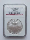 2006 S$1 American Silver Eagle Coin NGC MS 69- First Strikes